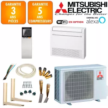Pack Climatisation Console Double Flux Mitsubishi MFZ-KT35VG
