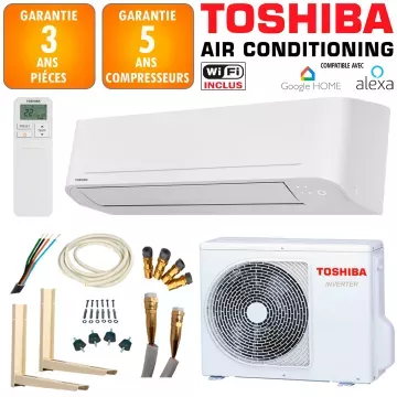 Pack Climatiseur Mural TOSHIBA Yukai R32 RAS-B24S4KVG-E