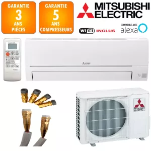 Climatisation Prêt à poser Mitsubishi MSZ-HR25VFK