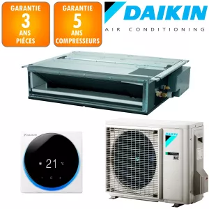 Climatiseur Gainable Daikin FDXM25F + RXM25R