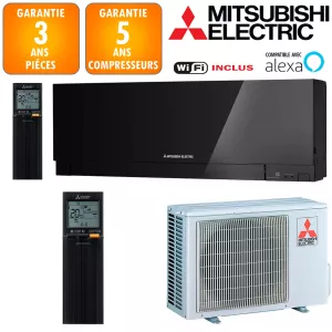 Climatiseur Mitsubishi MSZ-EF25VGKB + MUZ-EF25VG