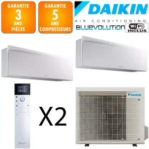 Daikin Bi-split Emura 5MXM90A + 2 X FTXJ50AW