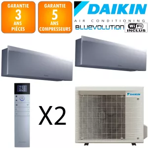 Daikin Bi-split Emura 5MXM90A + FTXJ35AS + FTXJ50AS