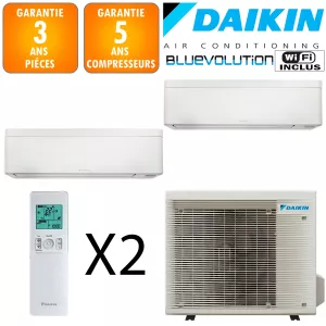 Daikin Bi-split Stylish 5MXM90A + 2 X FTXA42CW