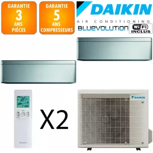 Daikin Bi-split Stylish 5MXM90A + FTXA35BS + FTXA50BS