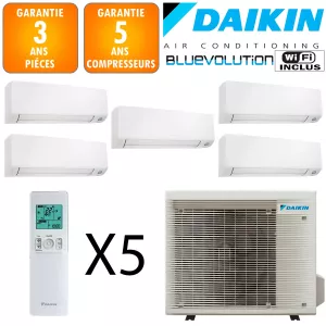 Daikin Quintuple-split 5MXM90A + 4 X FTXM25A + CTXM15A