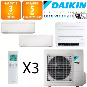Daikin Tri-split 3MXM40A + 2 X CTXA15CW + CVXM20A