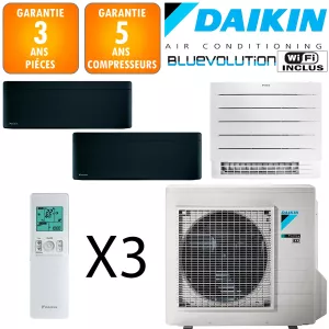 Daikin Tri-split 3MXM52A + CTXA15CB + CVXM20A + FTXA25CB