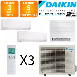 Daikin Tri-split 4MXM80A + CVXM20A + 2 X FTXM35A
