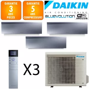 Daikin Tri-split 5MXM90A + 2 X FTXJ20AS + FTXJ42AS