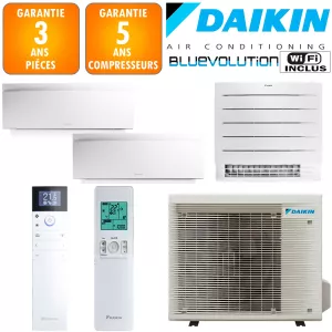 Daikin Tri-split Emura 3MXM68A + FTXJ20AW + CVXM20A + FTXJ25AW