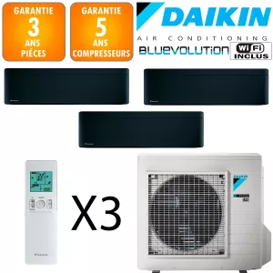 Daikin Tri-split Stylish 3MXM52A + 3 X CTXA15CB
