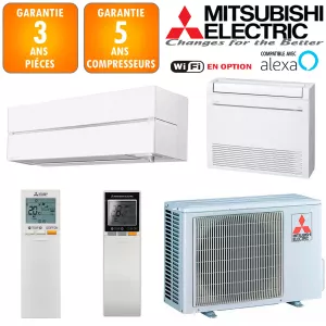Mitsubishi Bi-split MXZ-2F53VF + MSZ-LN18VGW + MFZ-KT35VG