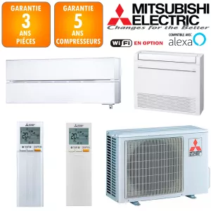 Mitsubishi Bi-split MXZ-2F53VF + MSZ-LN25VGV + MFZ-KT35VG