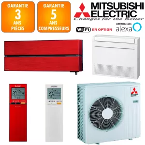 Mitsubishi Bi-split MXZ-3F68VF + MSZ-LN35VGR + MFZ-KT35VG