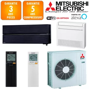 Mitsubishi Bi-split MXZ-4F72VF + MSZ-LN35VGB + MFZ-KT35VG