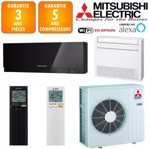 Mitsubishi Bi-split MXZ-4F83VF + MFZ-KT35VG + MSZ-EF42VGKB