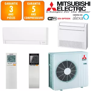 Mitsubishi Bi-split MXZ-5F102VF + MSZ-AY50VGK + MFZ-KT50VG