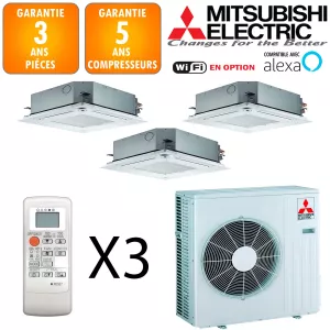 Mitsubishi Tri-split MXZ-5F102VF + SLZ-M25FA + SLZ-M35FA + SLZ-M50FA