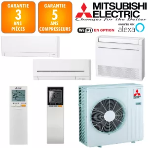 Mitsubishi Tri-split MXZ-6F120VF + MSZ-AY20VGK + MFZ-KT35VG + MSZ-AP60VGK