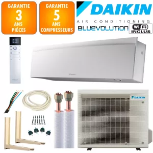 Pack Climatiseur à faire poser Mural Daikin EMURA 3 FTXJ50AW