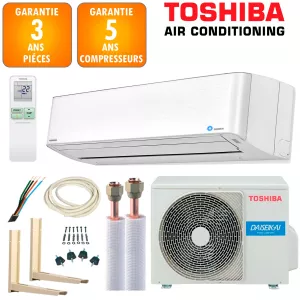 Pack Climatiseur à faire poser Mural TOSHIBA DAISEIKAI R32 RAS-B10S4KVPG-E