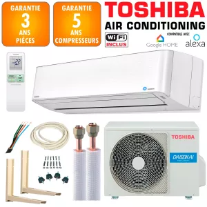 Pack Climatiseur à faire poser Mural TOSHIBA DAISEIKAI R32 RAS-B18S4KVPG-E