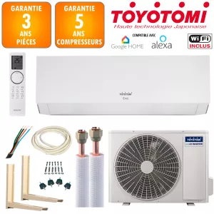 Pack Climatiseur à faire poser Toyotomi Erai 9
