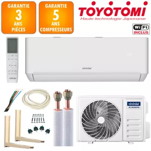Pack Climatiseur à faire poser Toyotomi Sora 12