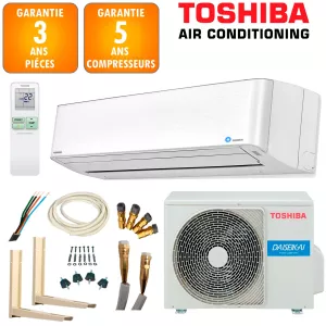Pack Climatiseur Mural TOSHIBA DAISEIKAI R32 RAS-B10S4KVPG-E