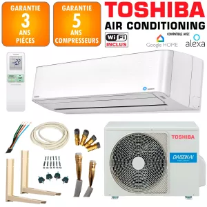 Pack Climatiseur Mural TOSHIBA DAISEIKAI R32 RAS-B18S4KVPG-E