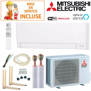 Pack Confort Climatisation Mitsubishi MSZ-AY25VGK