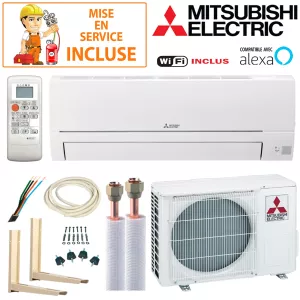Pack Confort Climatisation Mitsubishi MSZ-HR25VFK