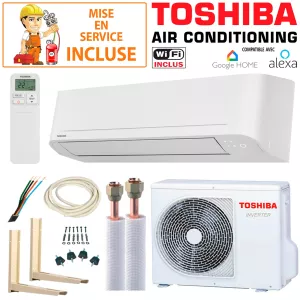 Pack Confort Climatisation Toshiba Yukai RAS-B13S4KVG-E