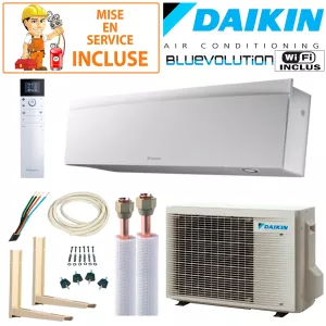 Pack Confort Climatiseur Daikin EMURA 3 FTXJ20AW