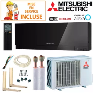 Pack Confort Climatiseur Mitsubishi MSZ-EF25VGKB