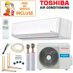 Pack Confort Climatiseur Toshiba DAISEIKAI R32 RAS-B13S4KVPG-E