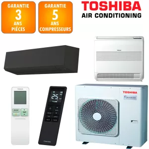 Toshiba Bi-split Shorai RAS-3M26G3AVG-E + RAS-B10J2FVG-E + RAS-B16G3KVSGB-E