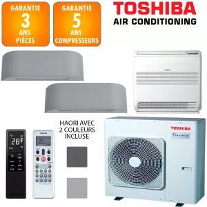 Toshiba Tri-split Haori RAS-5M34G3AVG-E + RAS-B10J2FVG-E + RAS-B13N4KVRG-E + RAS-B16N4KVRG-E